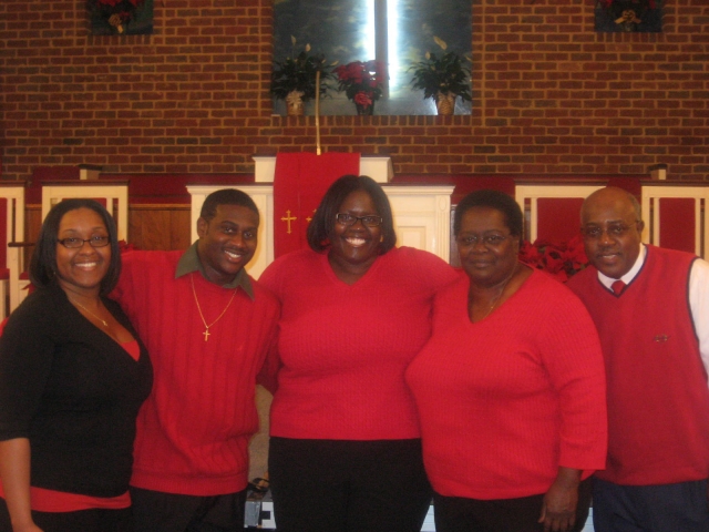 Renee, Brian, Kim, Judy and Bobby **2011 Christmas Play - St. James Baptist Church - Greensboro, NC** 